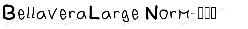 BellaveraLarge Norm字体转换